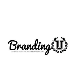 BRANDING U MARKETING CONSULTING AND LEARNING COMMUNITY trademark