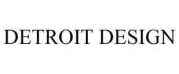 DETROIT DESIGN trademark