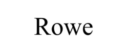 ROWE trademark