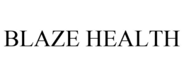 BLAZE HEALTH trademark
