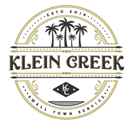 KC KLEIN CREEK ESTD 2019 SMALL TOWN SERVICE trademark