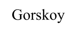 GORSKOY trademark