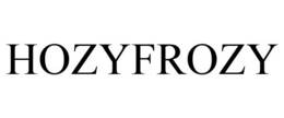 HOZYFROZY trademark