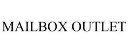 MAILBOX OUTLET trademark