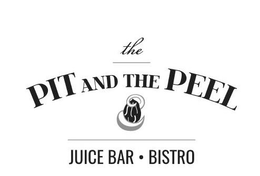 THE PIT AND THE PEEL JUICE BAR · BISTRO trademark