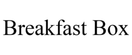 BREAKFAST BOX trademark