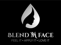 BLEND MY FACE FEEL IT APPLY IT LOVE IT trademark