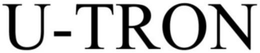 U - TRON trademark