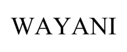 WAYANI trademark