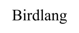 BIRDLANG trademark