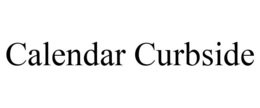 CALENDAR CURBSIDE trademark