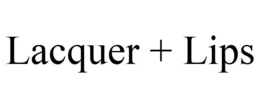 LACQUER + LIPS trademark
