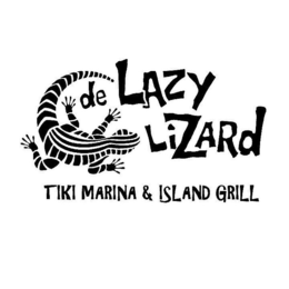 DE LAZY LIZARD TIKI MARINA & ISLAND GRILL trademark