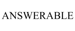 ANSWERABLE trademark