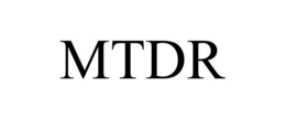 MTDR trademark