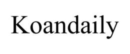 KOANDAILY trademark