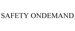 SAFETY ONDEMAND trademark