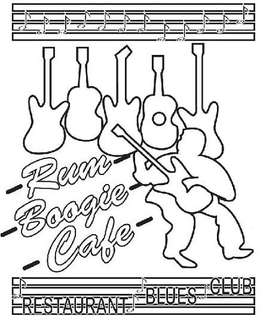 RUM BOOGIE CAFE RESTAURANT BLUES CLUB trademark