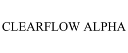 CLEARFLOW ALPHA trademark
