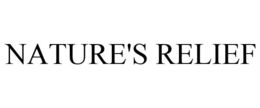 NATURE'S RELIEF trademark