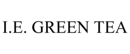 I.E. GREEN TEA trademark