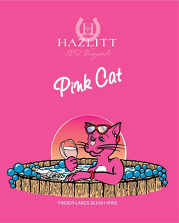 HV HAZLITT 1852 VINEYARDS PINK CAT FINGER LAKES BLUSH TABLE WINE HHJ trademark