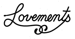 LOVEMENTS trademark