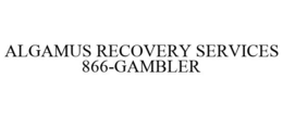 ALGAMUS RECOVERY SERVICES 866-GAMBLER trademark