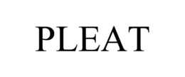 PLEAT trademark