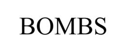 BOMBS trademark
