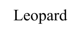 LEOPARD trademark
