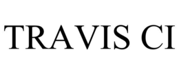TRAVIS CI trademark