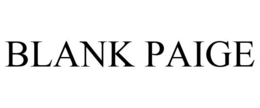 BLANK PAIGE trademark