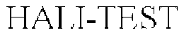 HALI-TEST trademark