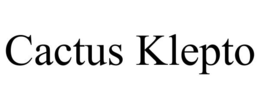 CACTUS KLEPTO trademark