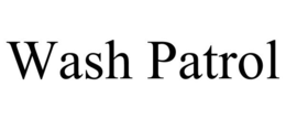 WASH PATROL trademark