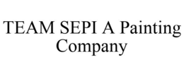 TEAM SEPI A PAINTING COMPANY trademark