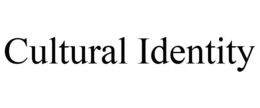 CULTURAL IDENTITY trademark