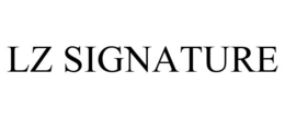 LZ SIGNATURE trademark