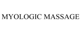 MYOLOGIC MASSAGE trademark