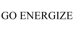 GO ENERGIZE trademark