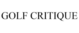 GOLF CRITIQUE trademark