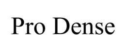 PRO DENSE trademark