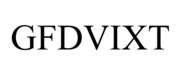 GFDVIXT trademark