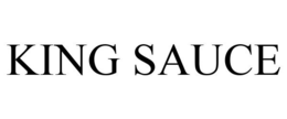 KING SAUCE trademark