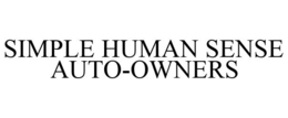 SIMPLE HUMAN SENSE AUTO-OWNERS trademark