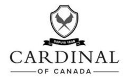 DEPUIS 1938 CARDINAL OF CANADA trademark