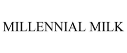 MILLENNIAL MILK trademark