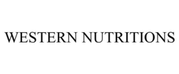 WESTERN NUTRITIONS trademark