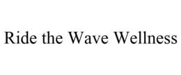 RIDE THE WAVE WELLNESS trademark